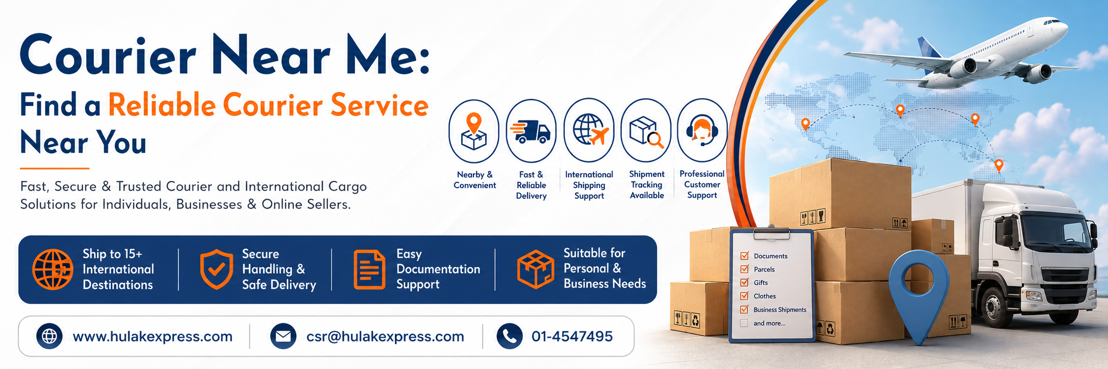 Courier Near Me: Find a Reliable Courier Service Near You