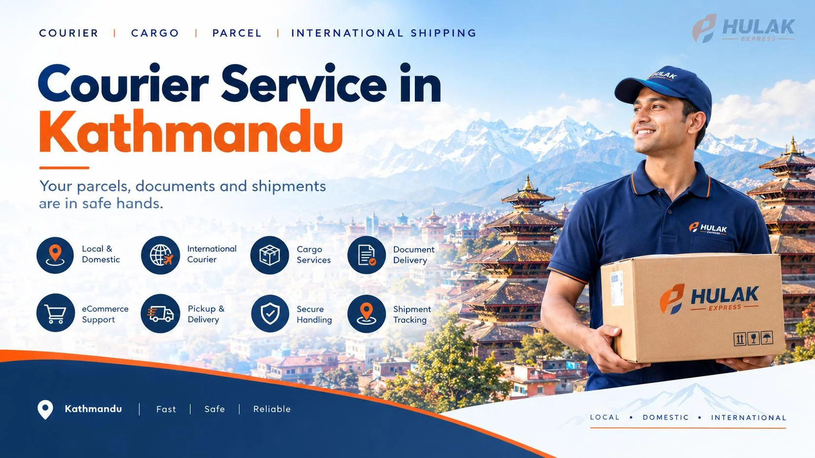 Courier Services in Kathmandu – Reliable Parcel Delivery with Hulak Express