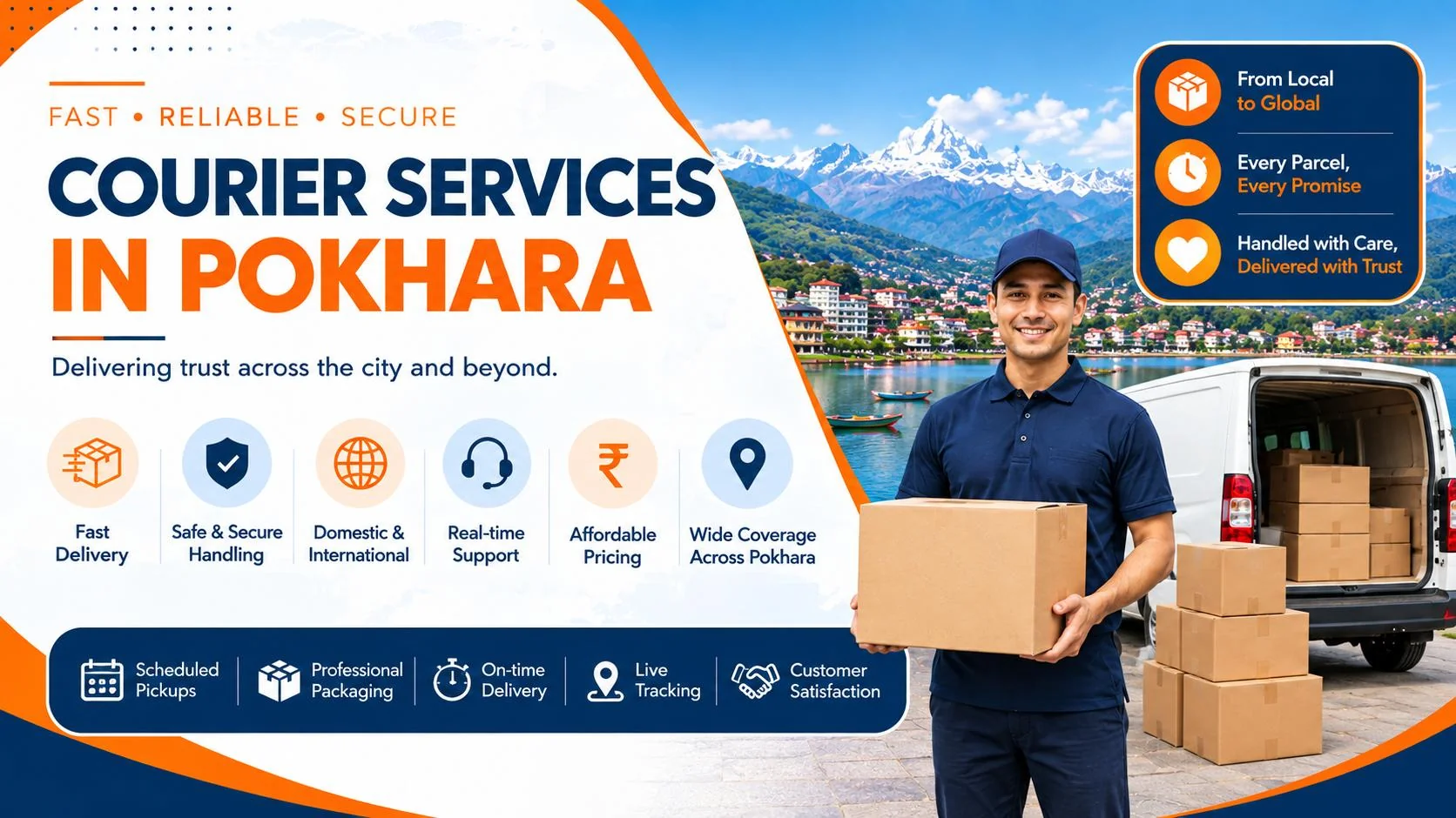 Courier Services in Pokhara