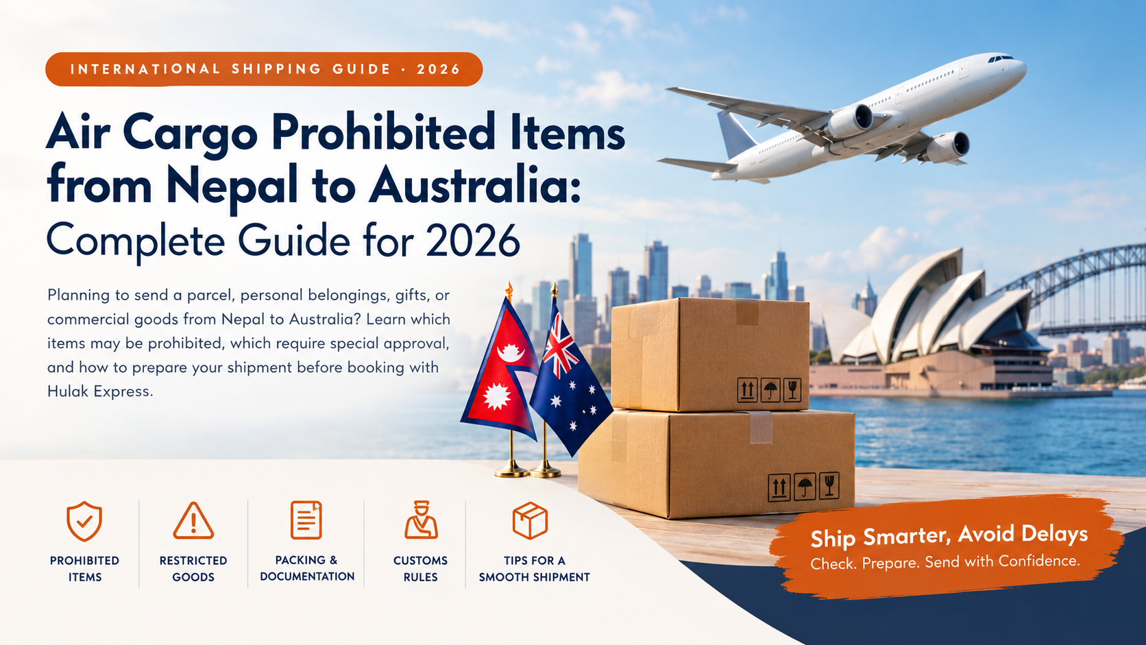 Air Cargo Prohibited Items from Nepal to Australia (2026 Guide)